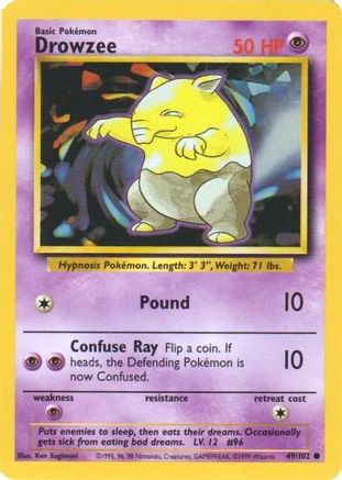 Drowzee 049/102/102 - Common