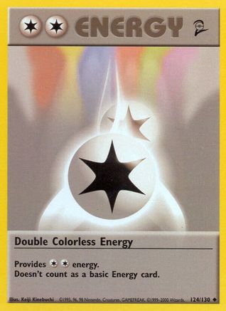 Double Colorless Energy 124/130/130 - Uncommon