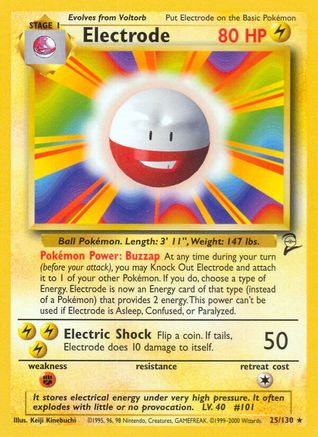 Electrode 025/130/130 - Rare
