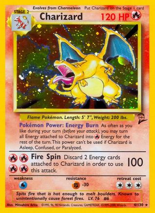 Charizard 004/130/130 - Holo Rare - Holofoil