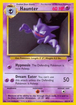 Haunter 043/130/130 - Uncommon