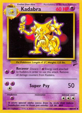 Kadabra 046/130/130 - Uncommon