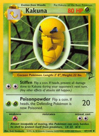 Kakuna 047/130/130 - Uncommon