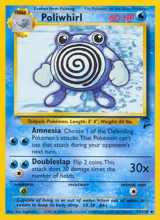 Poliwhirl 057/130/130 - Uncommon