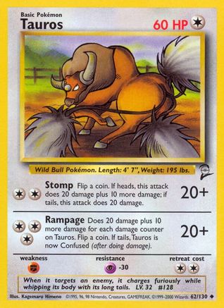 Tauros 062/130/130 - Uncommon
