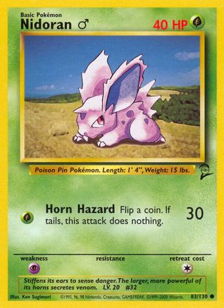 Nidoran M 083/130/130 - Common