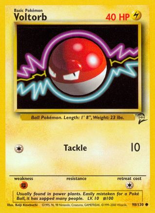 Voltorb 098/130/130 - Common