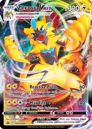 Zeraora VMAX SWSH264/307 - Promo - Holofoil