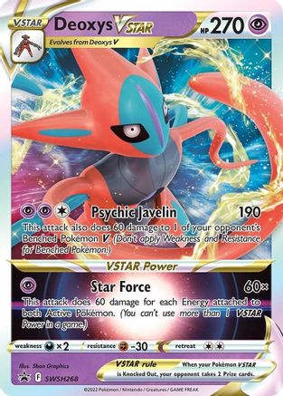 Deoxys VSTAR SWSH268/307 - Promo - Holofoil
