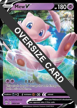 Mew V 069/189 - Promo - Holofoil