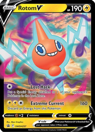 Rotom V SWSH257/307 - Promo - Holofoil