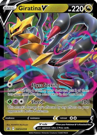 Giratina V SWSH259/307 - Promo - Holofoil