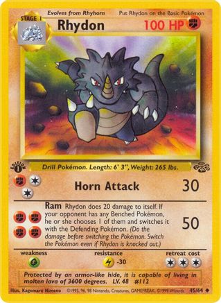 Rhydon 045/64/64 - Uncommon - Unlimited