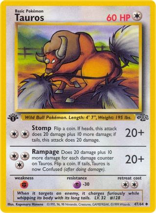 Tauros 047/64/64 - Uncommon - Unlimited