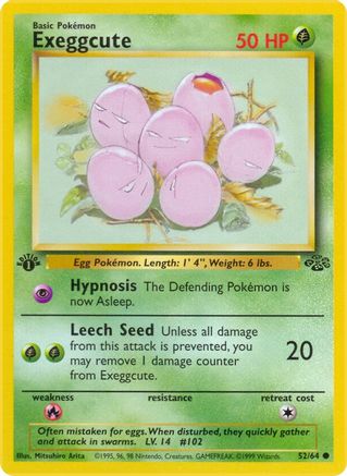 Exeggcute 052/64/64 - Common - Unlimited