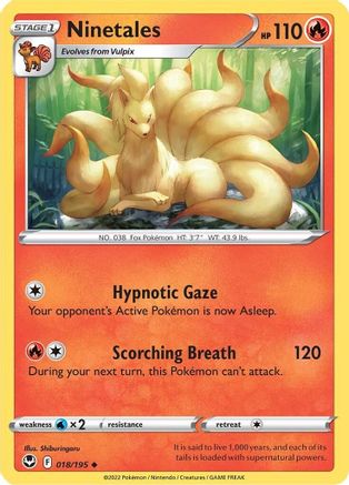 Ninetales 018/195/195 - Uncommon