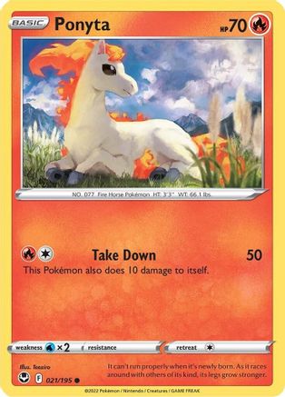 Ponyta 021/195/195 - Common