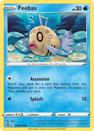 Feebas 039/195/195 - Common