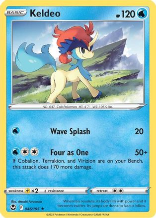 Keldeo 046/195/195 - Rare