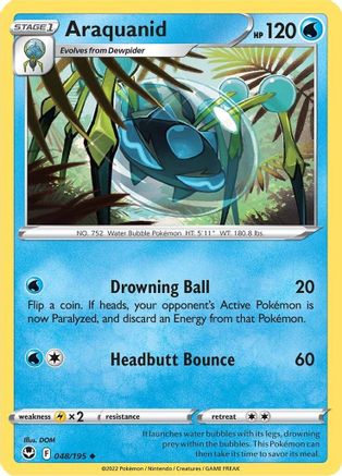 Araquanid 048/195/195 - Uncommon