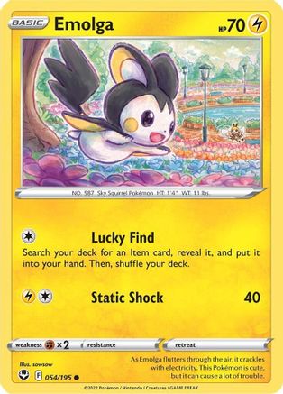 Emolga 054/195/195 - Common