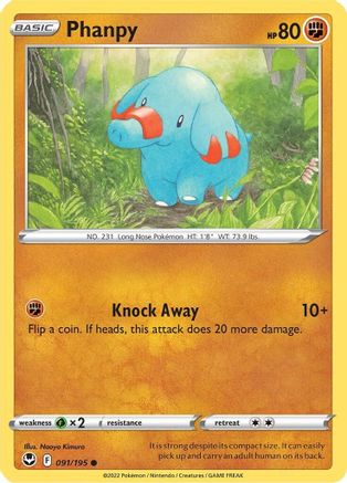 Phanpy 091/195/195 - Common
