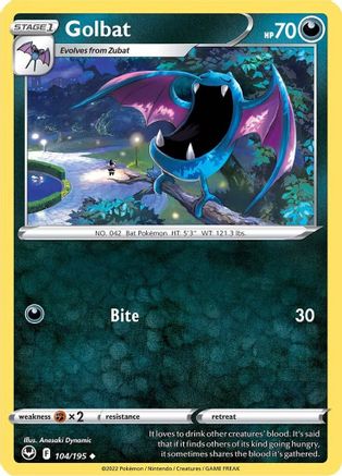 Golbat 104/195/195 - Uncommon