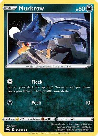 Murkrow 106/195/195 - Common