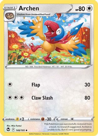 Archen 146/195/195 - Uncommon
