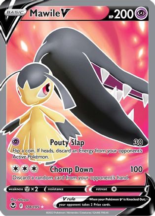 Mawile V (Full Art) 178/195/195 - Ultra Rare - Holofoil