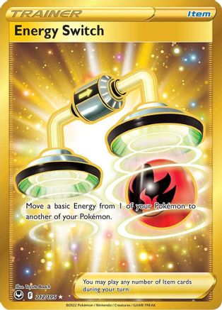 Energy Switch (Secret) 212/195/195 - Secret Rare - Holofoil