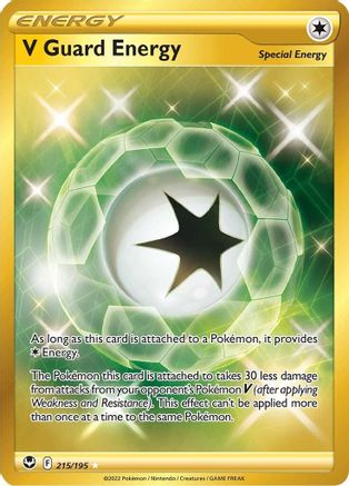 V Guard Energy (Secret) 215/195/195 - Secret Rare - Holofoil
