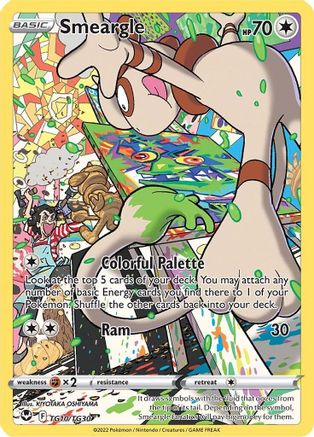 Smeargle TG10/TG30/30 - Ultra Rare - Holofoil