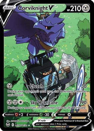 Corviknight V TG18/TG30/30 - Ultra Rare - Holofoil