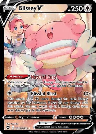 Blissey V TG22/TG30/30 - Ultra Rare - Holofoil