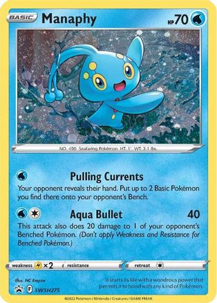 Manaphy SWSH275/307 - Promo - Holofoil