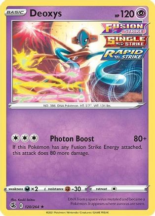 Deoxys 120/264 - Rare