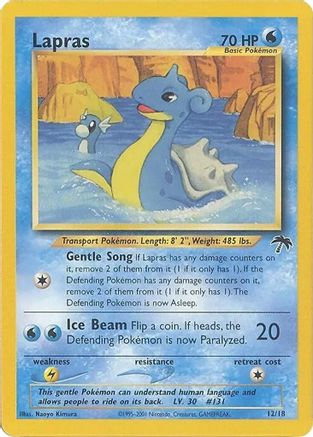 Lapras 012/18 - Promo