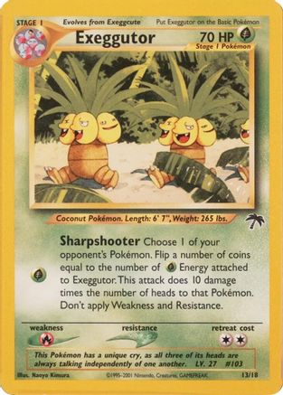 Exeggutor 013/18 - Promo
