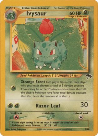 Ivysaur 005/18/18 - Promo