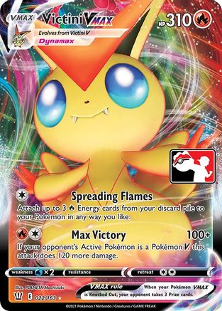 Victini VMAX 022 - Ultra Rare - Holofoil