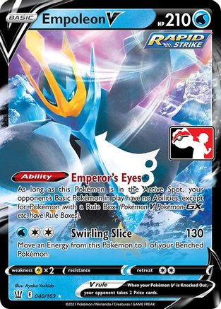 Empoleon V 040 - Ultra Rare - Holofoil