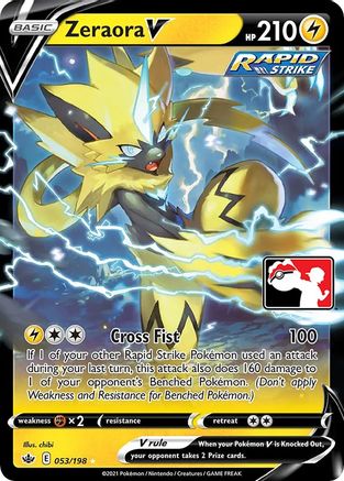 Zeraora V 053 - Ultra Rare - Holofoil