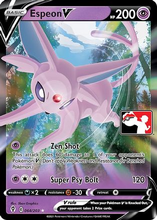 Espeon V 064 - Ultra Rare - Holofoil
