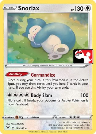 Snorlax 131/185 - Rare