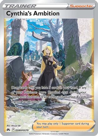 Cynthia's Ambition GG60/GG70/70 - Ultra Rare - Holofoil