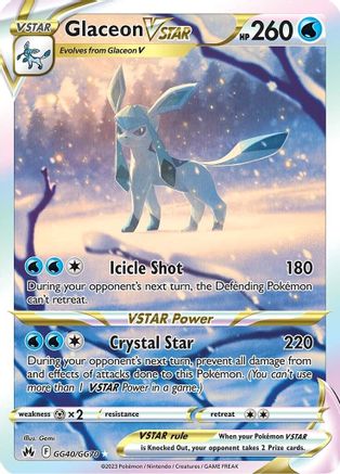 Glaceon VSTAR GG40/GG70/70 - Ultra Rare - Holofoil
