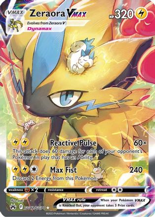 Zeraora VMAX GG42/GG70/70 - Ultra Rare - Holofoil