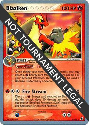 Blaziken - 2004 (Chris Fulop) 003 - Holo Rare