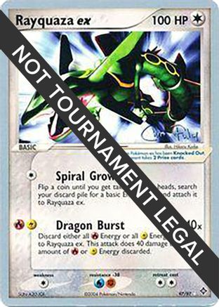 Rayquaza ex - 2004 (Chris Fulop) 097 - Ultra Rare